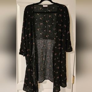 Pink Lily wrap dress